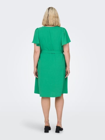 Robe ONLY Carmakoma en vert