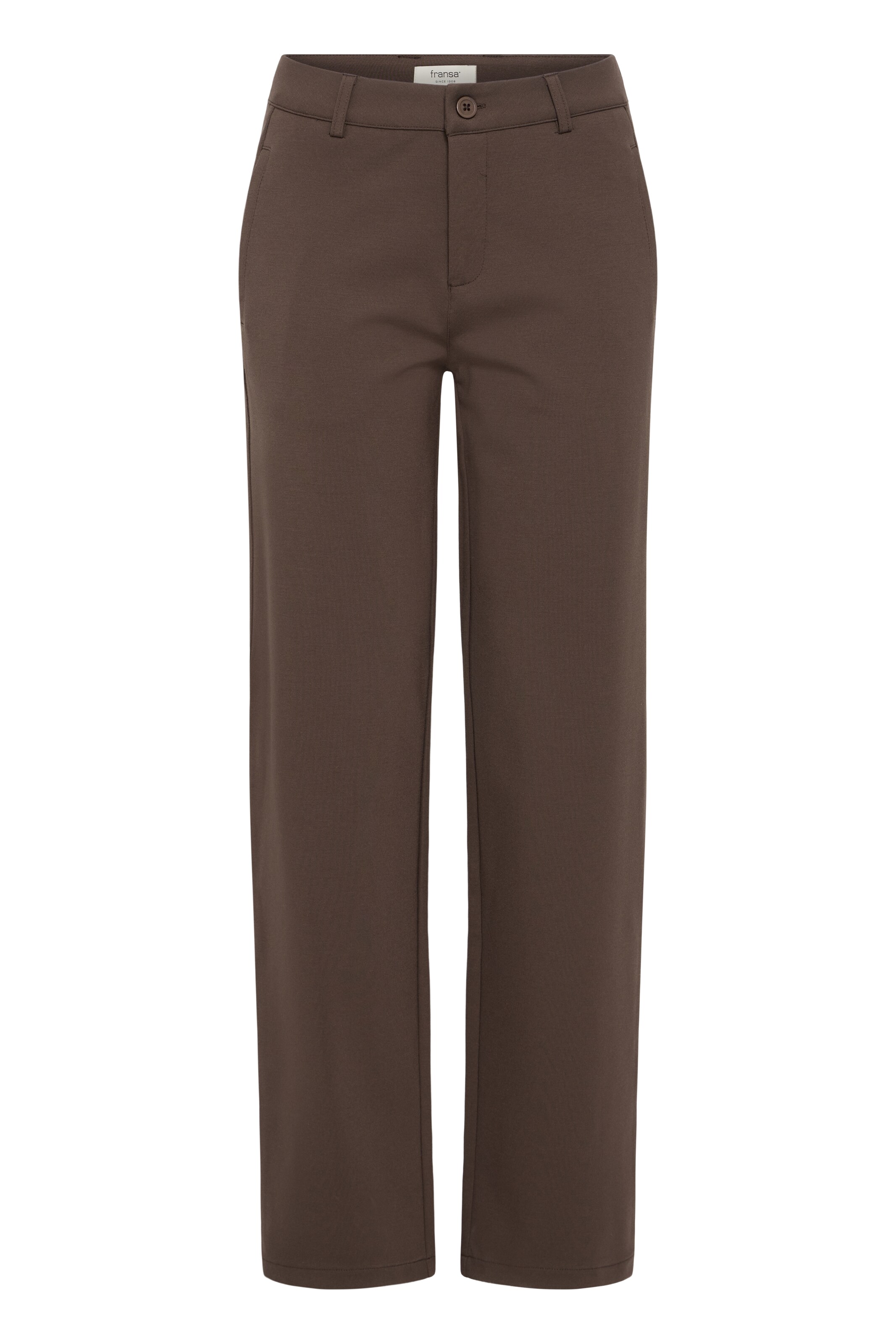 Fransa Chino trousers 'FRLANO' in Brown: front