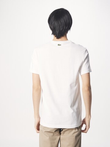 T-Shirt LACOSTE en blanc