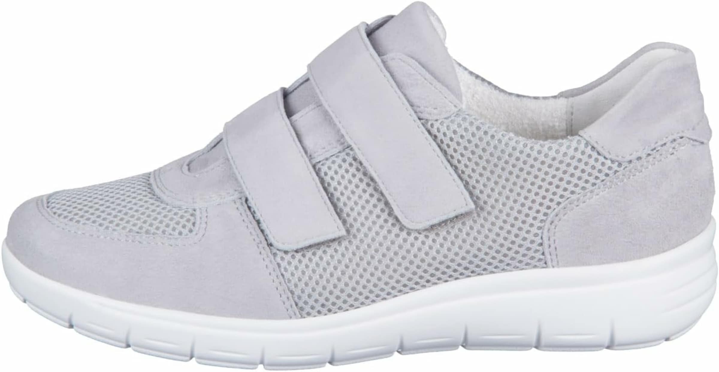 SEMLER Platform trainers in Grey
