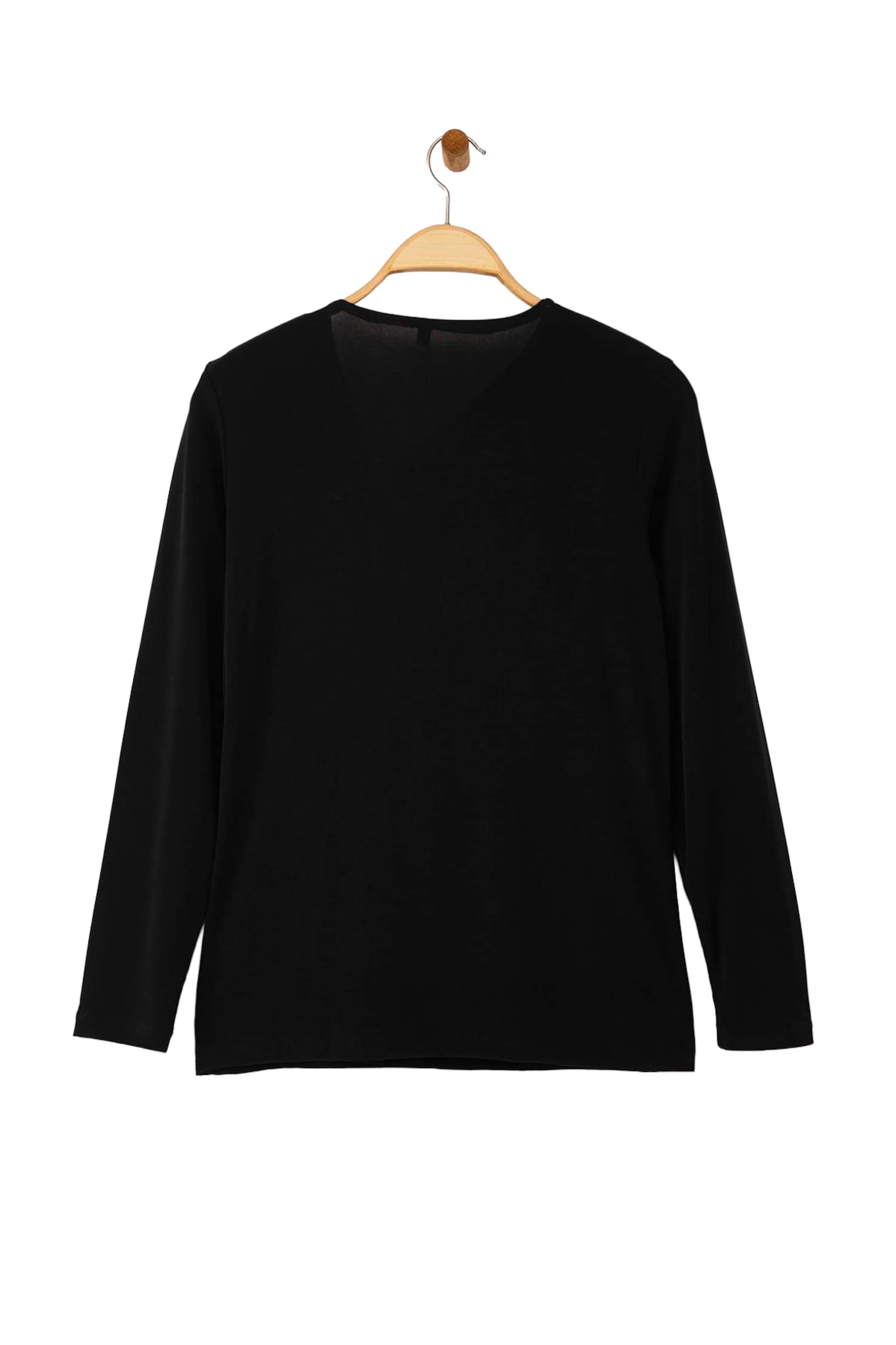 Trendyol Curve - Camiseta en negro