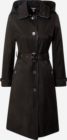 Lauren Ralph Lauren Prechodný kabát - Čierna: predná strana