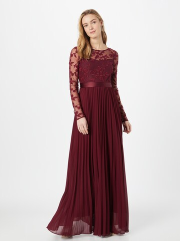 Coast Evening Dress in Red: front