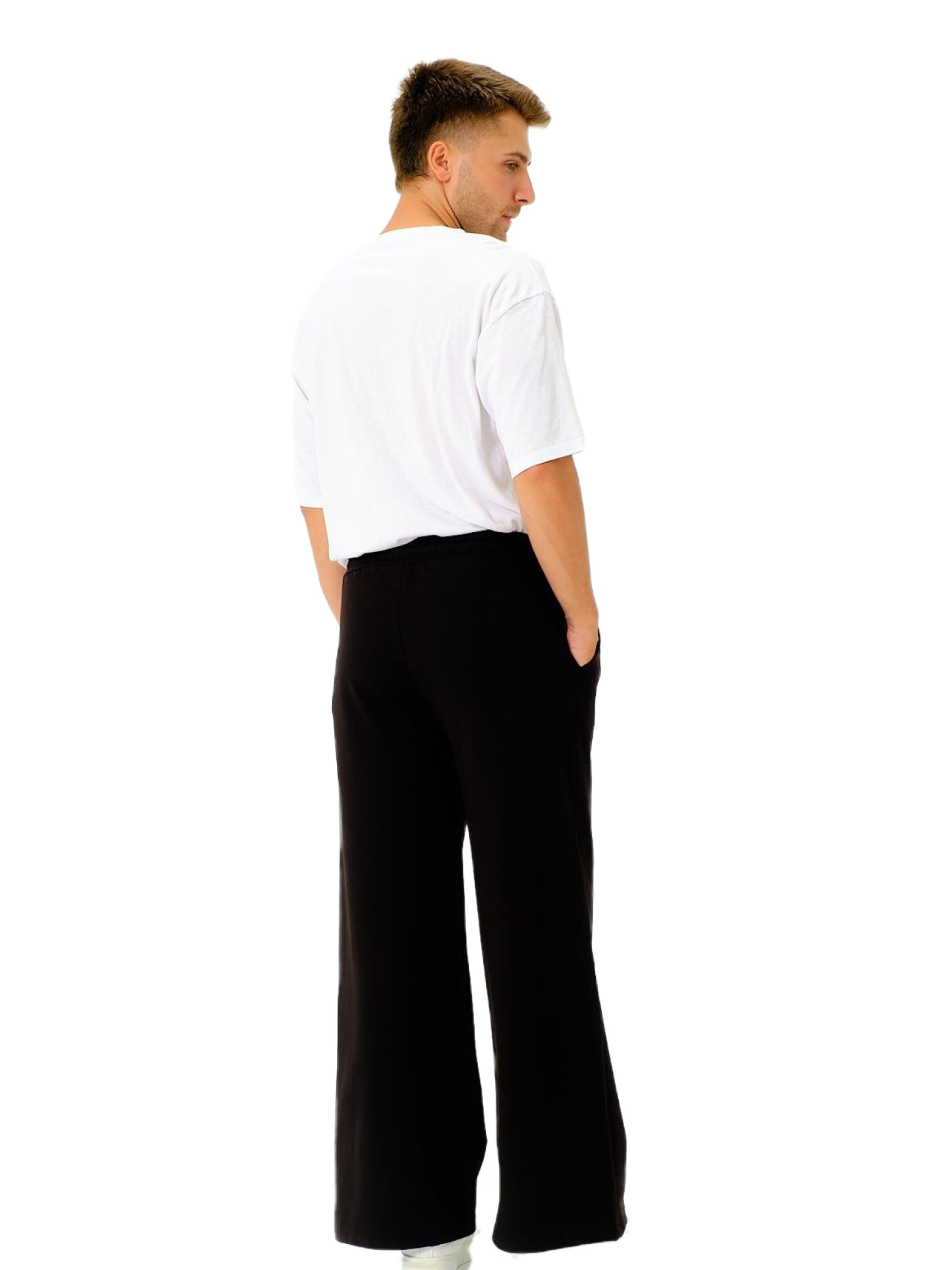 C&City Wide leg Trousers in Black