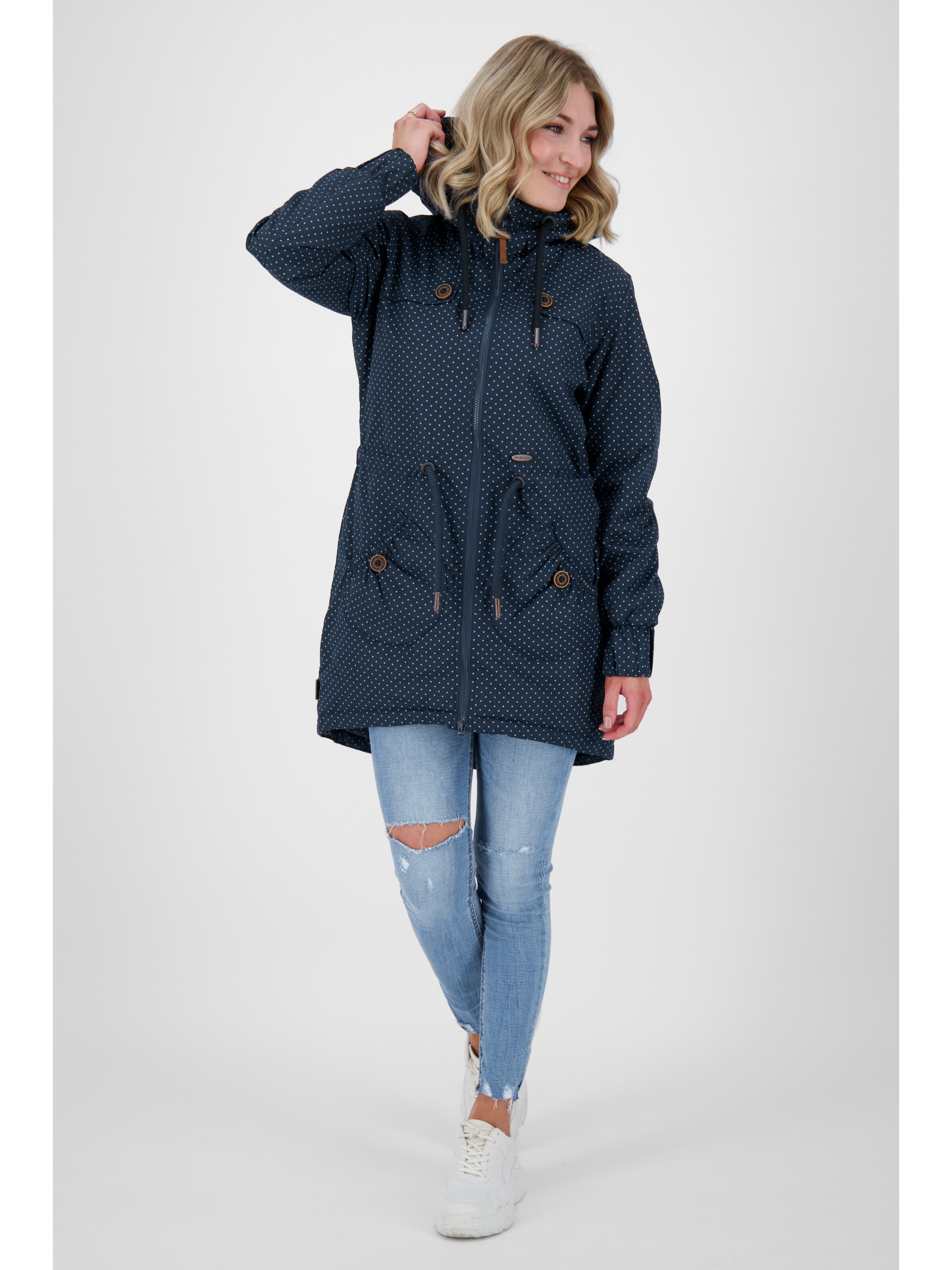 alife & kickin Winterparka 'CHARLOTTE AK'‌‌‌‌‌‌‌‌‌ in Blau