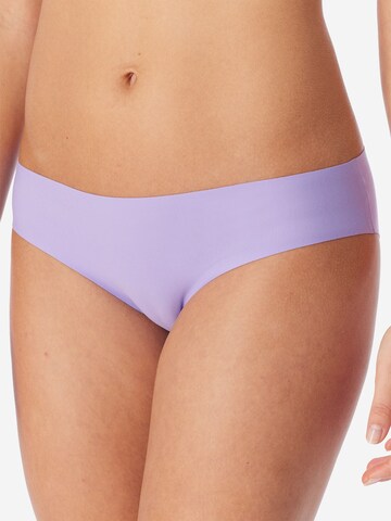 Slip ' Invisible Cotton ' SCHIESSER en violet : devant