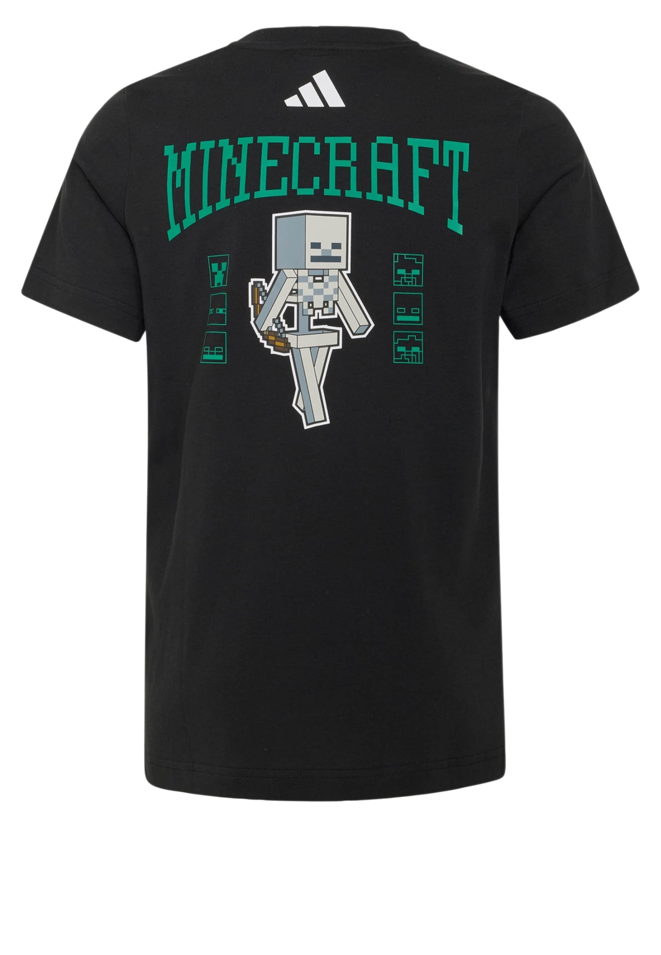 T-Shirt fonctionnel 'Adidas x Minecraft' ADIDAS SPORTSWEAR en noir