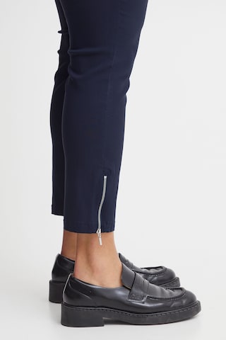 Fransa Slimfit Broek 'Fpzalin Pa 4' in Blauw