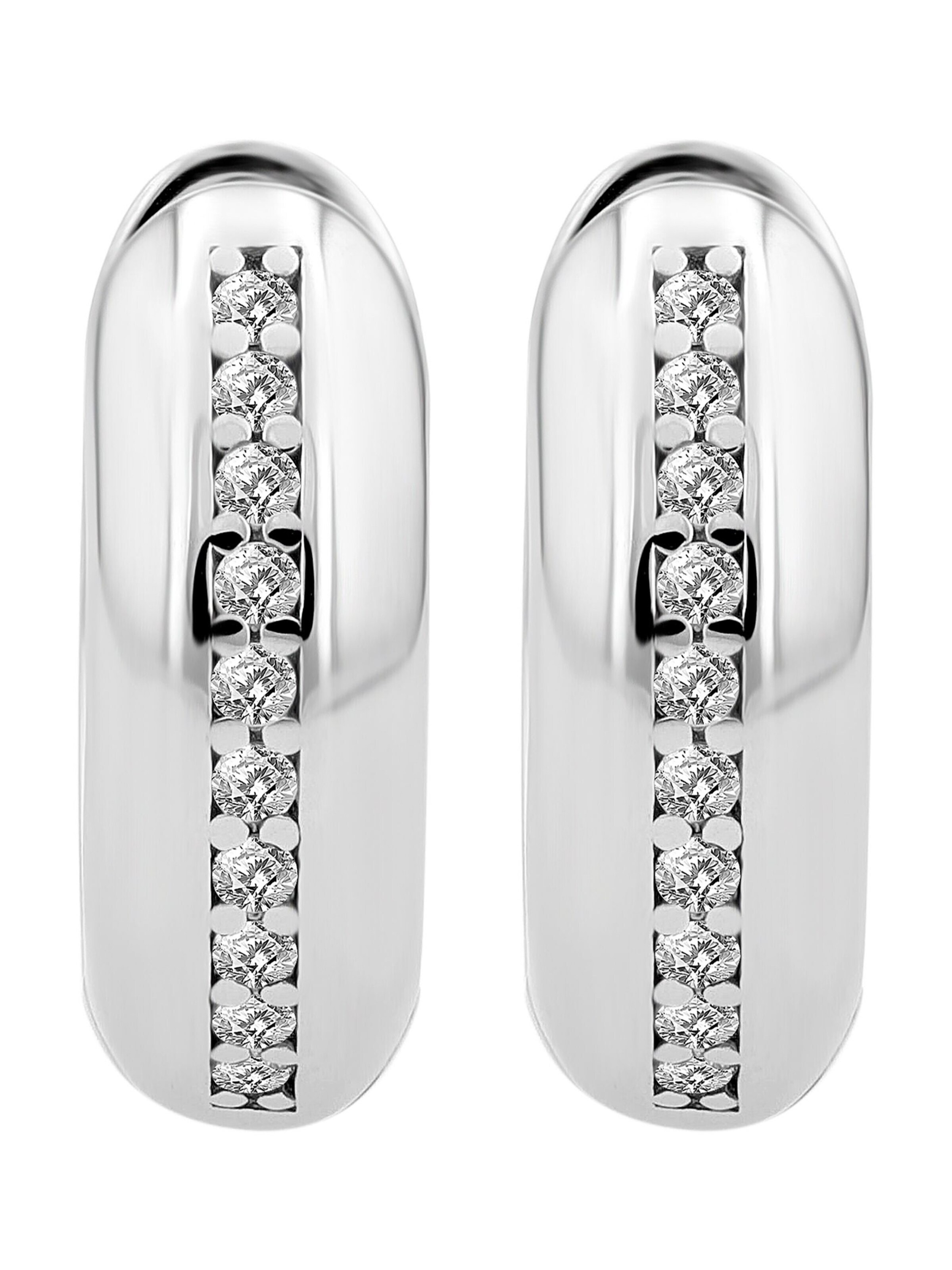 Akzent Earrings 'Amarylla, 925 Sterlingsilber, langlebig' in Silver