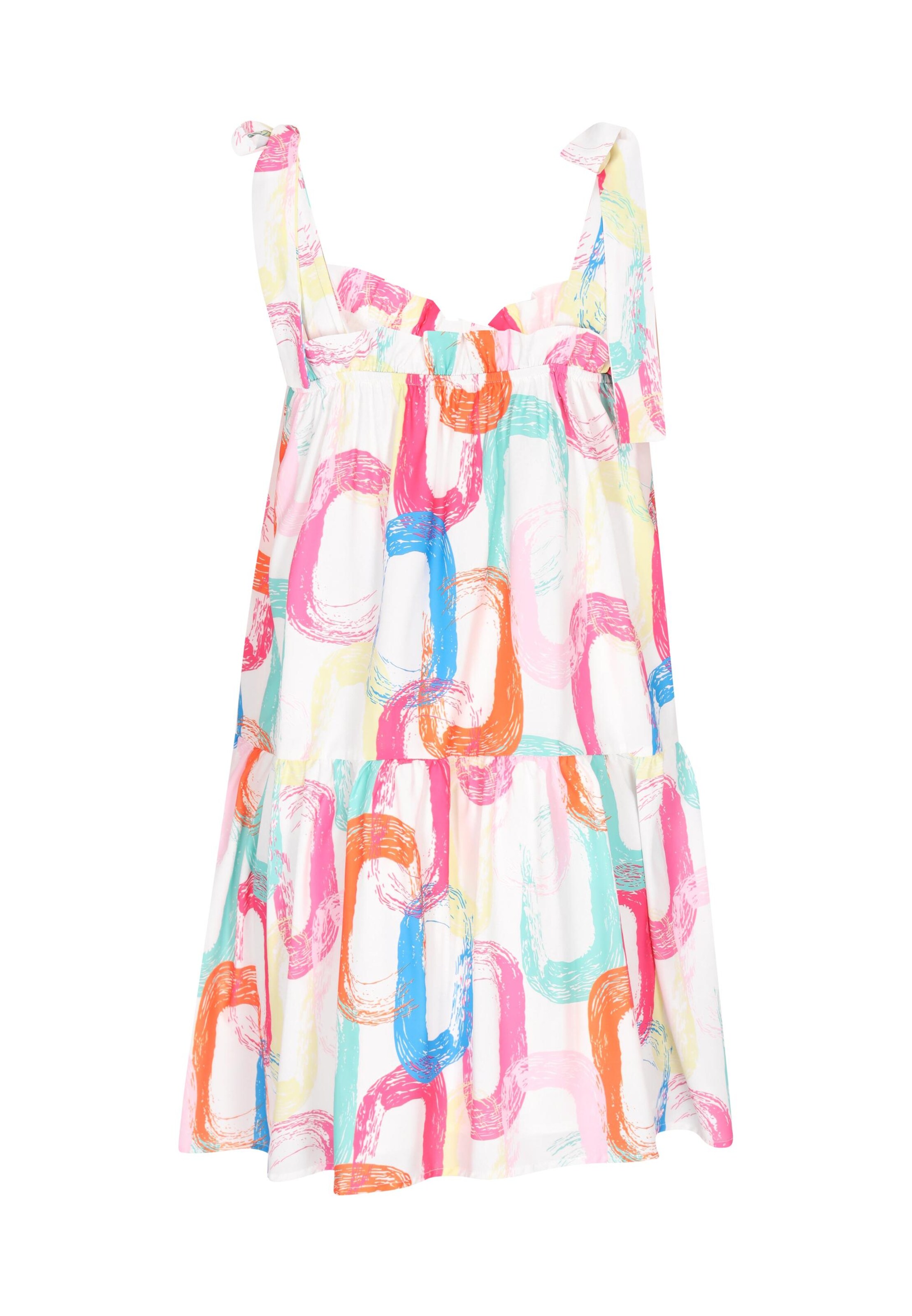 ALBEE - Vestido 'Fashion Look Collection' em mistura de cores