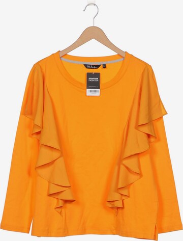 Ulla Popken Sweatshirt & Zip-Up Hoodie in XL in Orange: front