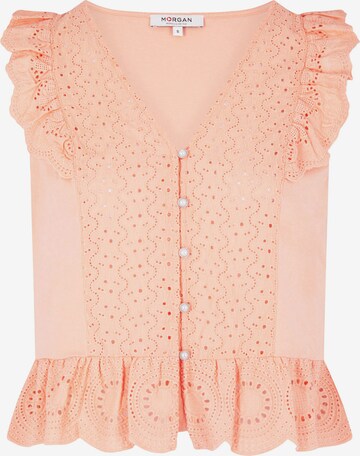 Morgan Bluse 'DODAY' i orange: forside