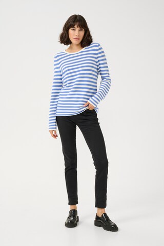 Pull-over 'Linka' Kaffe en bleu