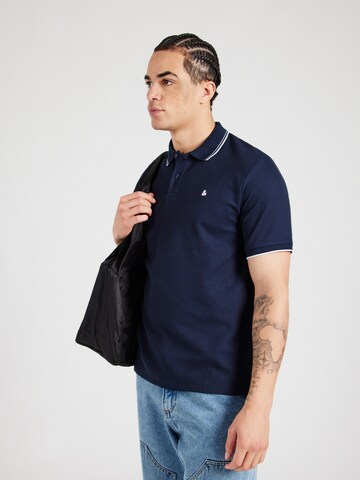 mėlyna JACK & JONES Marškinėliai 'JJEAustin': priekis