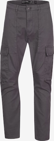 Jeans cargo ' Walsh ' INDICODE JEANS en gris : devant
