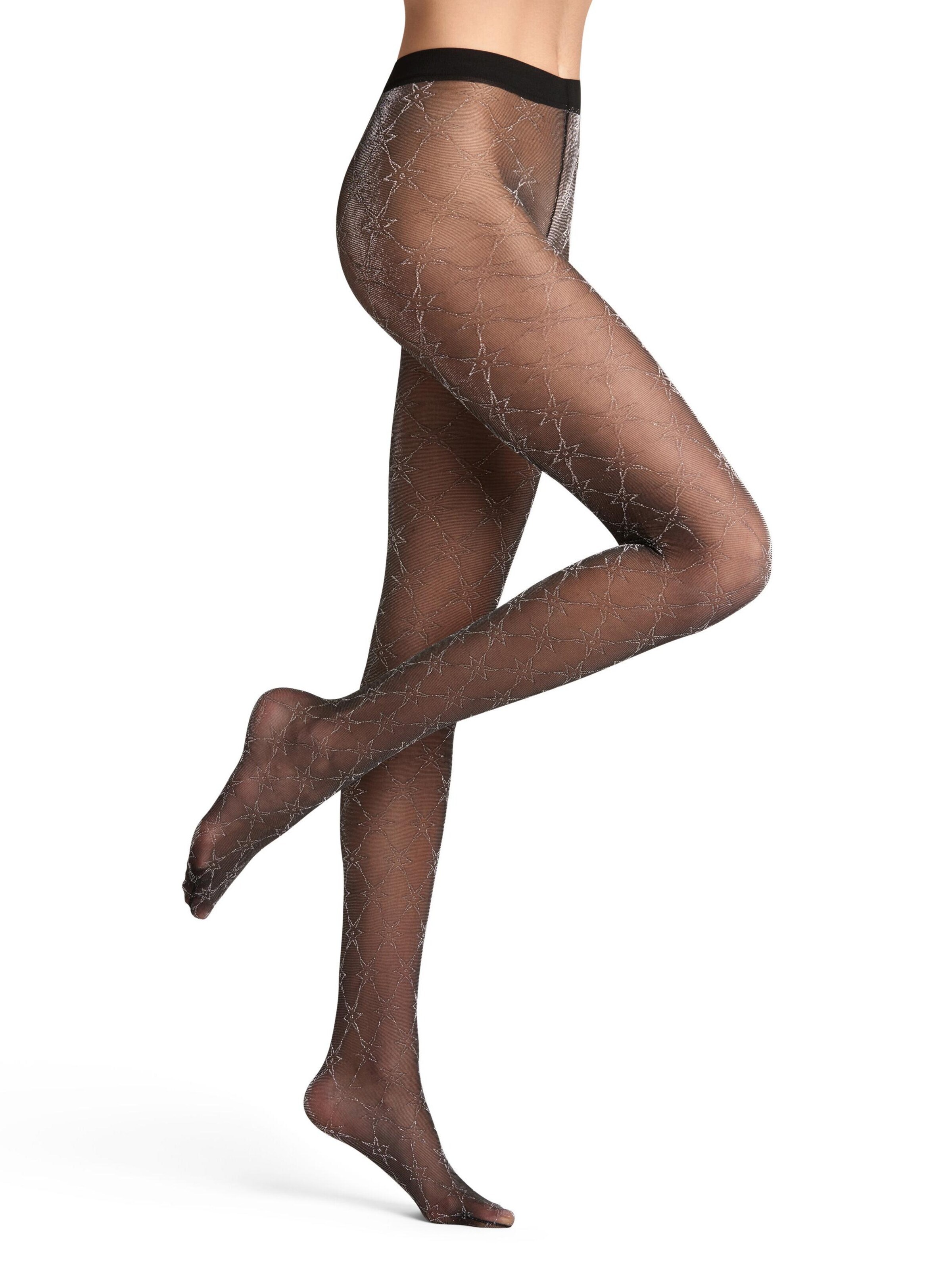 FALKE Strumpfhose 'Galaxy'‌‌‌‌‌ in Silber