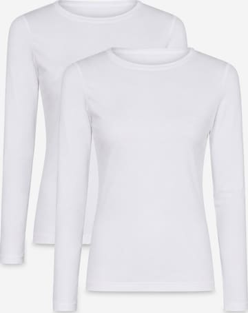 Maglietta intima di CC DK in bianco: frontale