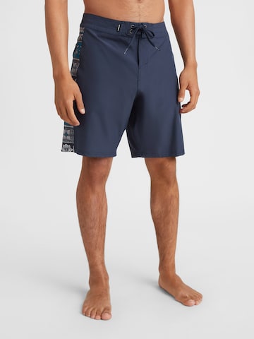 O'NEILL Swimming Trunks 'Mysto Side Panel' in Blue: front