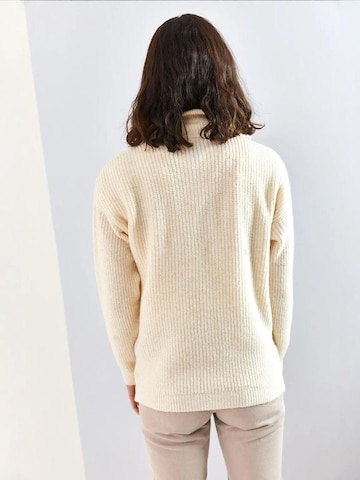 Pull-over 'Pullover' Bianco Lucci en beige