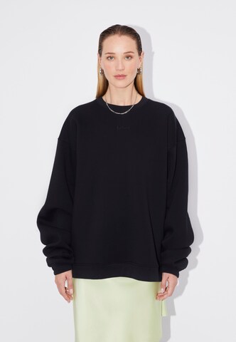 Sweat-shirt 'Indra' LeGer by Lena Gercke en noir : devant