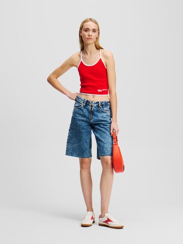 KARL LAGERFELD JEANS Топ в Красный
