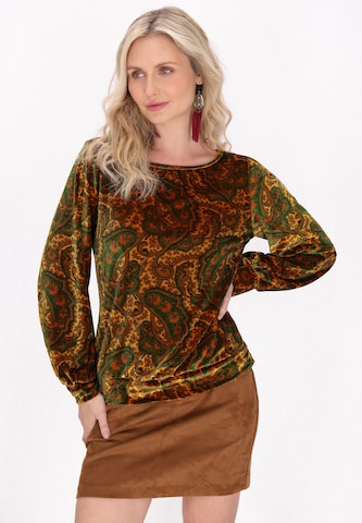 usha FESTIVAL Blouse in Geel: voorkant