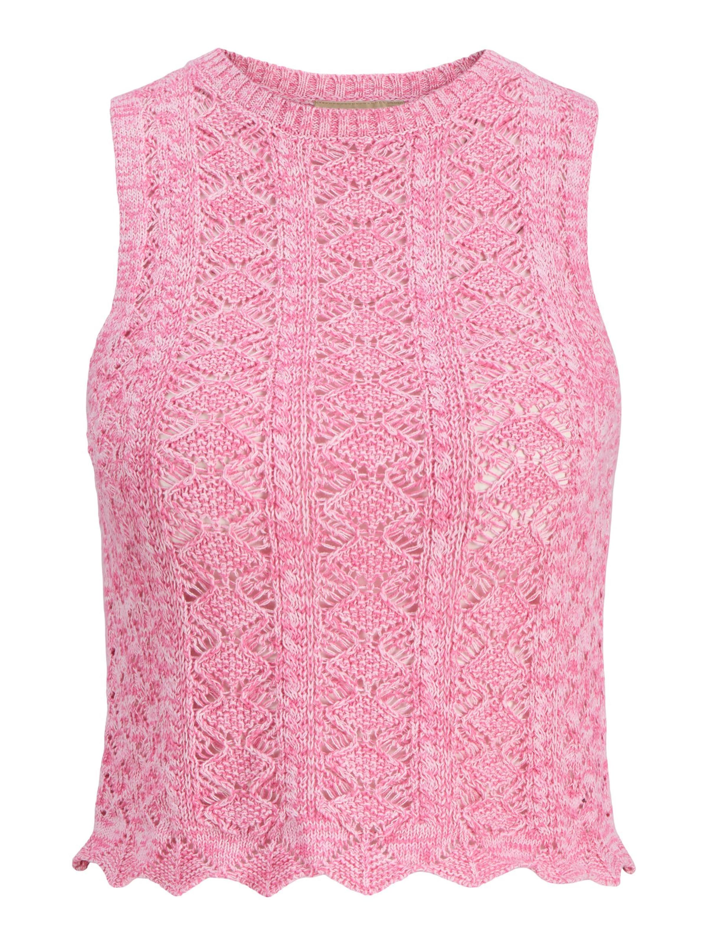 Tops en tricot 'ZURI' JJXX en rose : devant