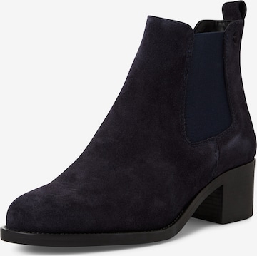 Chelsea Boots Tamaris en bleu : devant