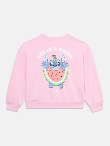 GAP Суичър 'STITCH' в розово