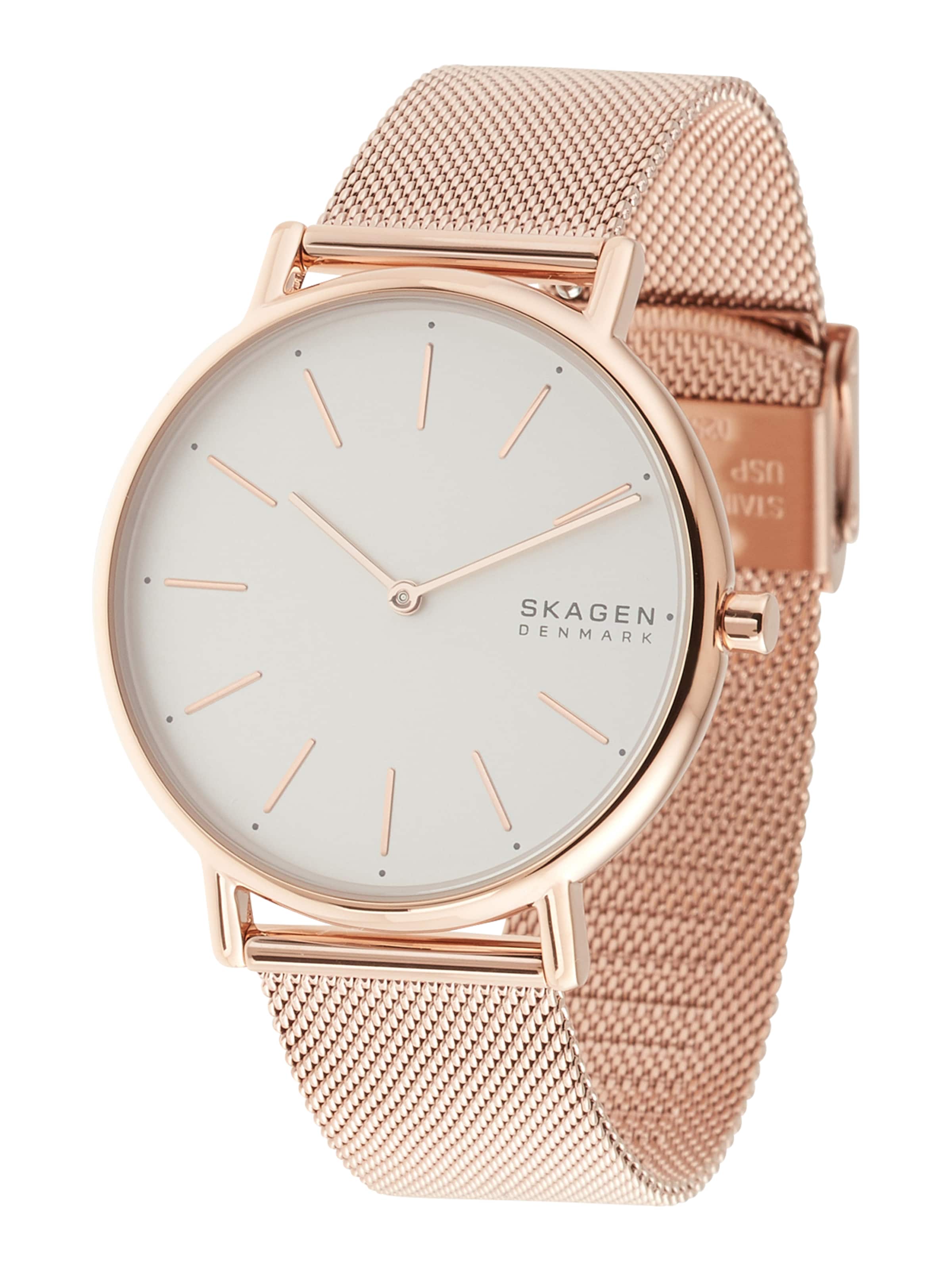 SKAGEN Uhr 'Signatur' in Bronze: Vorderseite