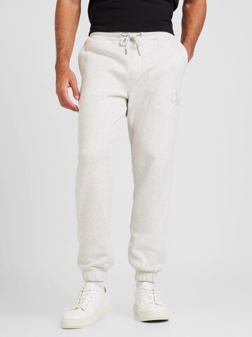 Effilé Pantalon Calvin Klein Jeans en gris : devant