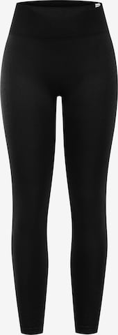 Skinny Leggings Smilodox en noir : devant