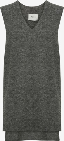 Pull-over 'PZASTRID' PULZ Jeans en gris : devant