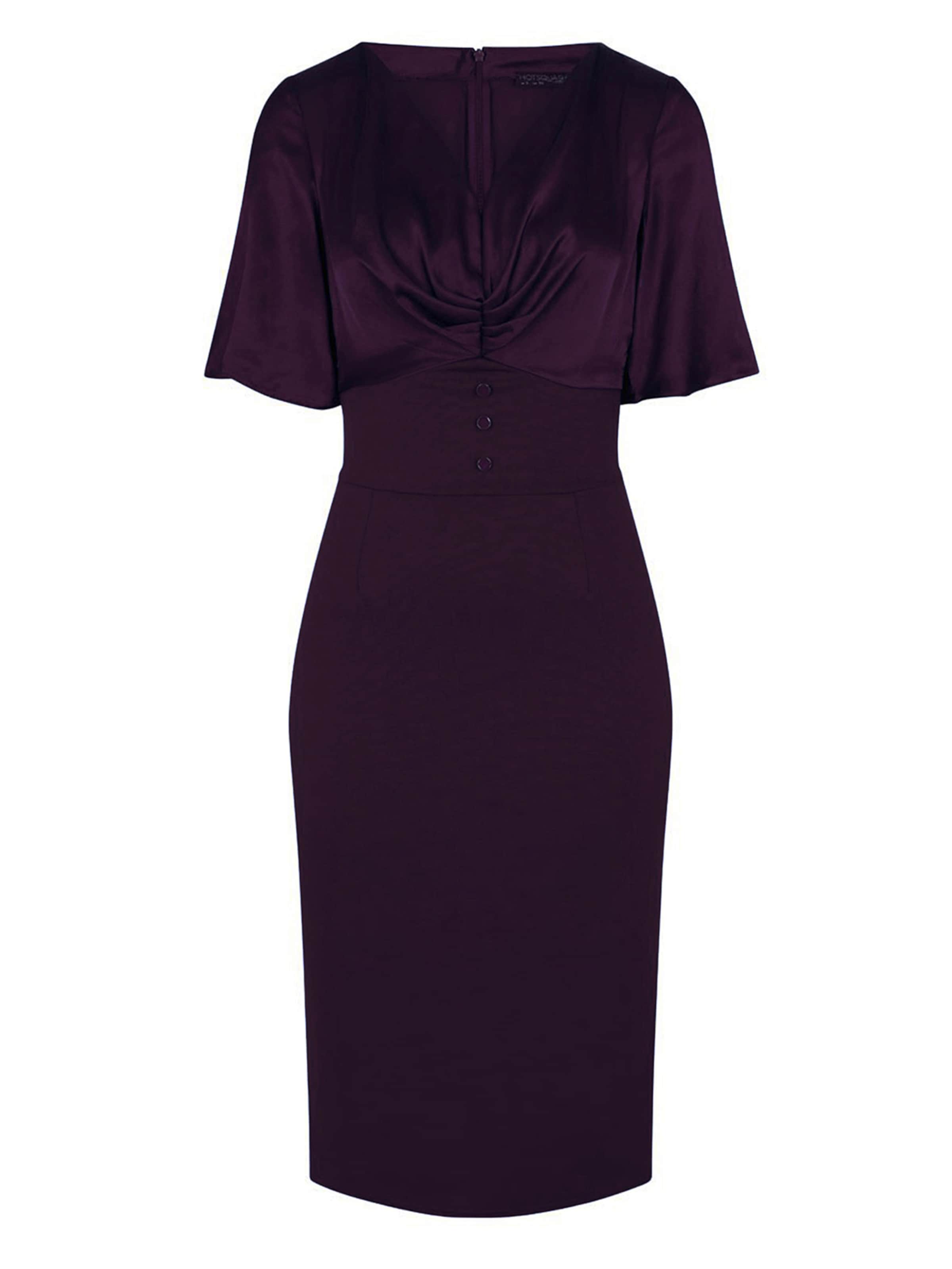 Abito da cocktail &#x27;Emma&#x27; di HotSquash in lilla: frontale