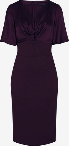 Robe de cocktail 'Emma' HotSquash en violet : devant