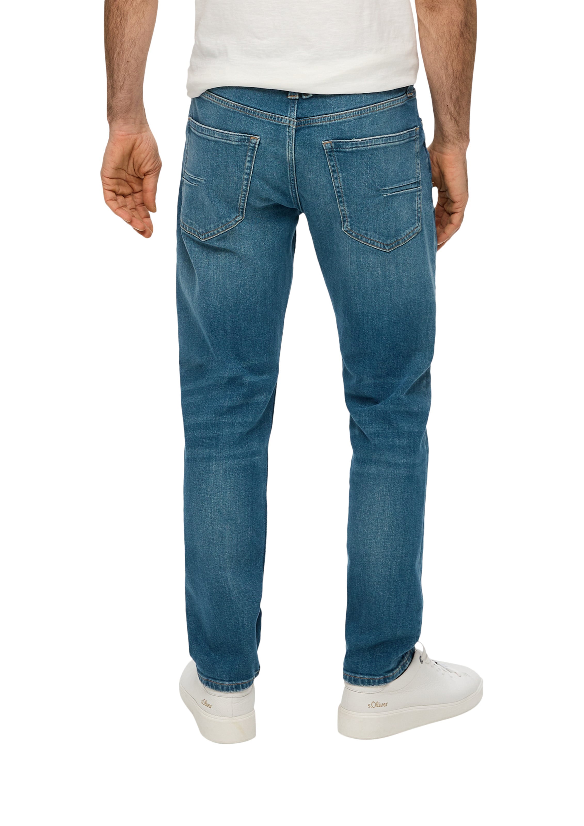 Effilé Jean ' MAURO ' s.Oliver en bleu