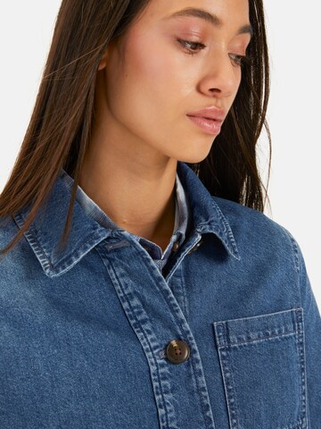 CAMEL ACTIVE Jeansjacke aus Baumwolle in Blau