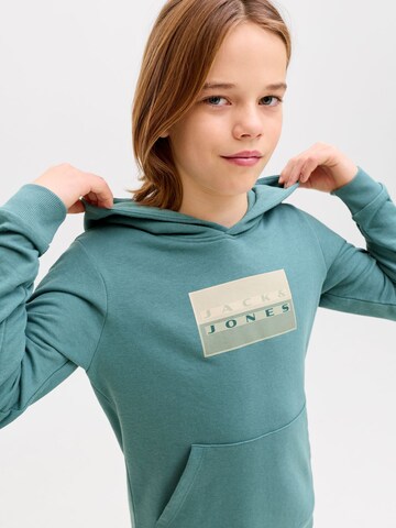 Jack & Jones Junior Sweatshirt 'JCOFusion' in Grün