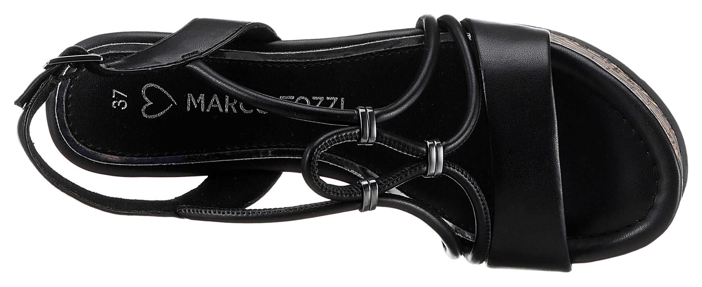 MARCO TOZZI Sandals in Black