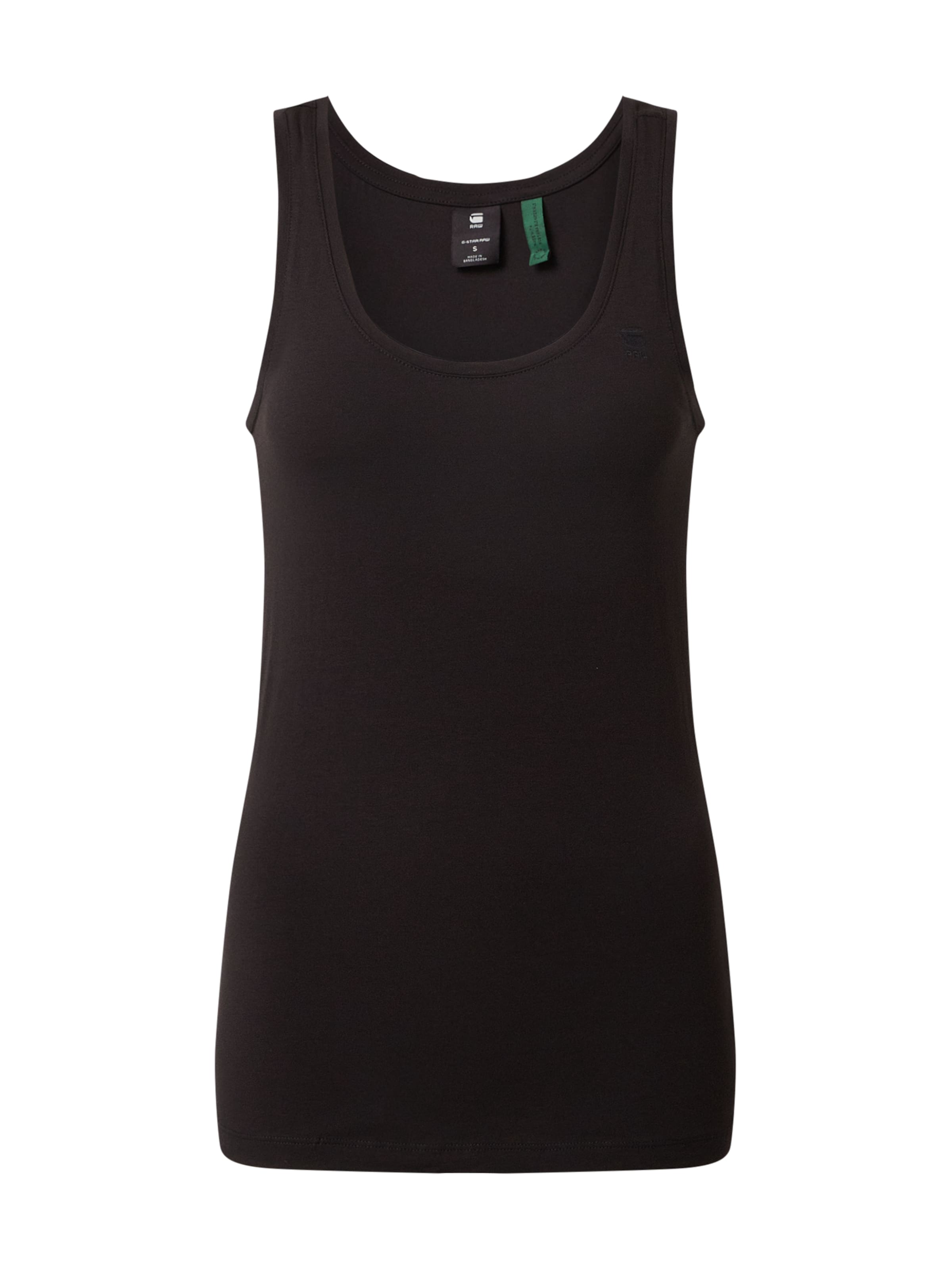 G-STAR Top in Black: front