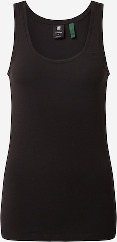 Top di G-Star RAW in nero: frontale