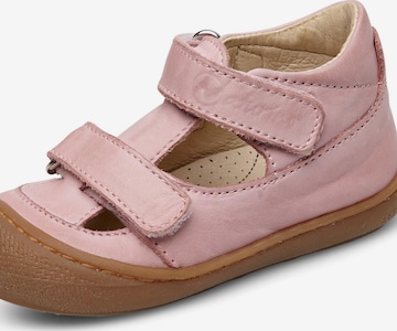 NATURINO Open shoes 'PUFFY' in Pink: front