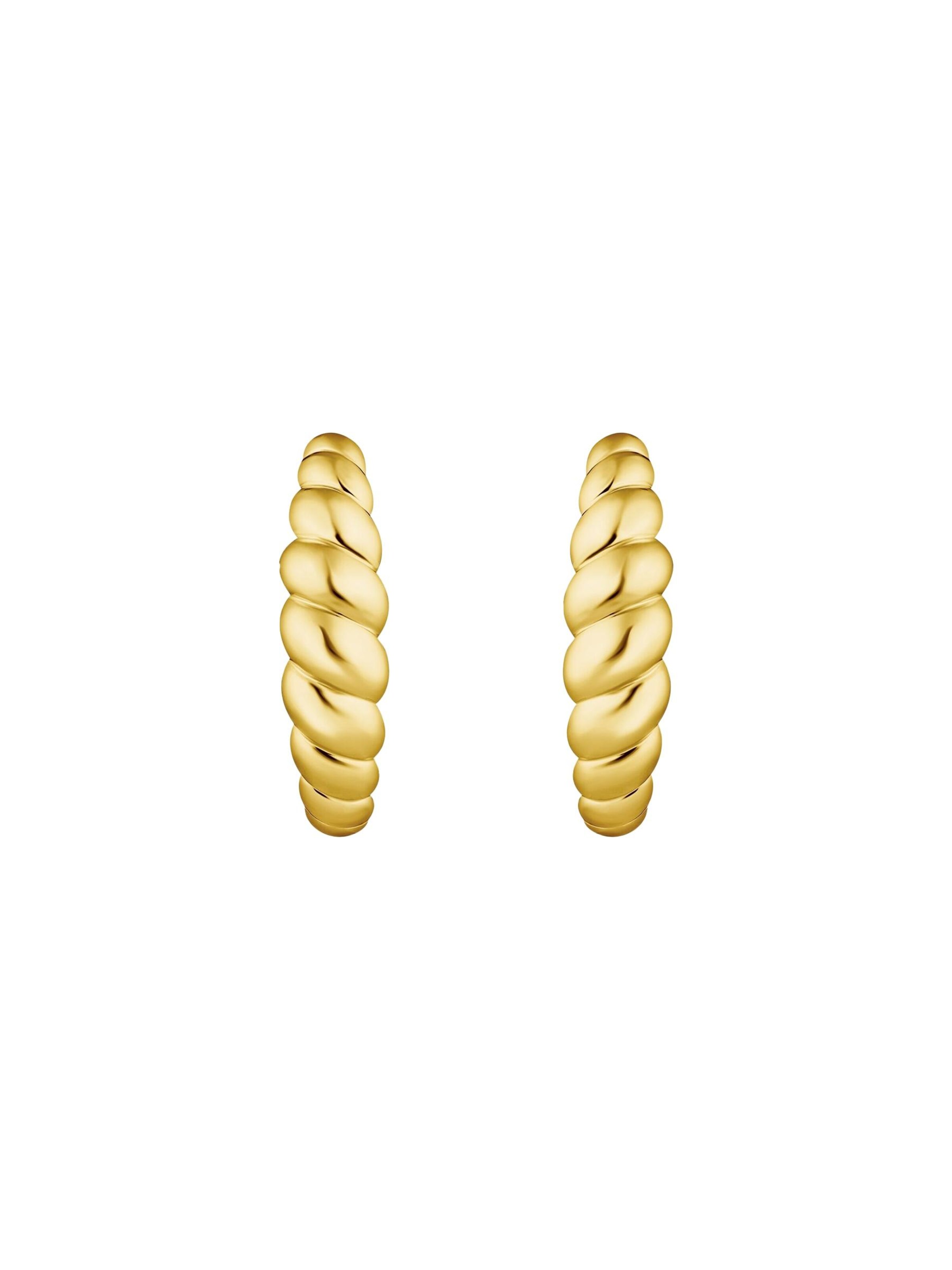 Boucles d'oreilles Thomas Sabo en jaune : devant