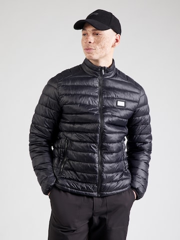 Veste mi-saison Karl Lagerfeld en noir : devant