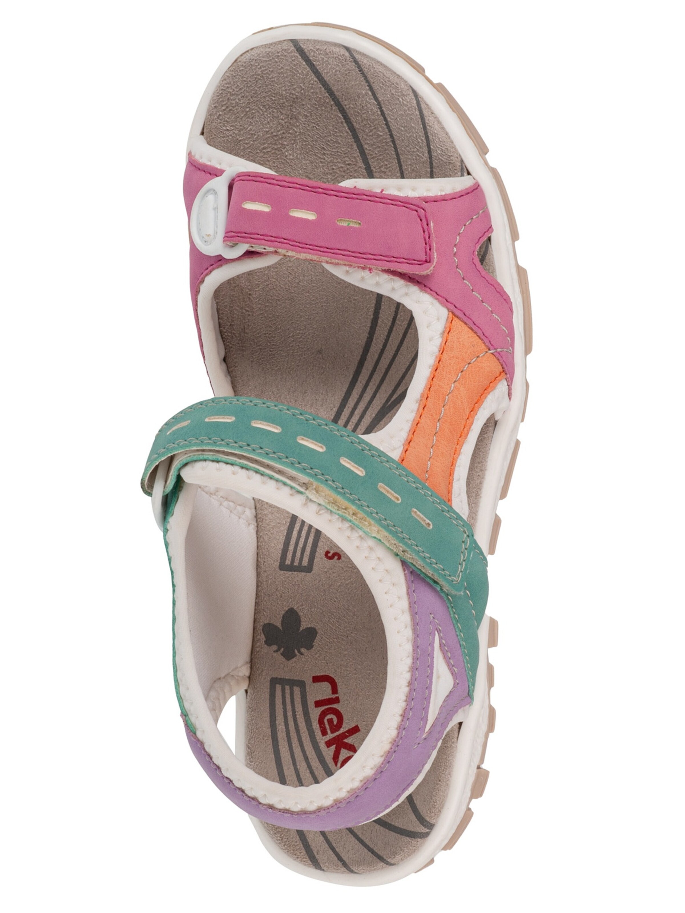 Rieker Wandelsandalen 'Rieker  68866' in Gemengde kleuren