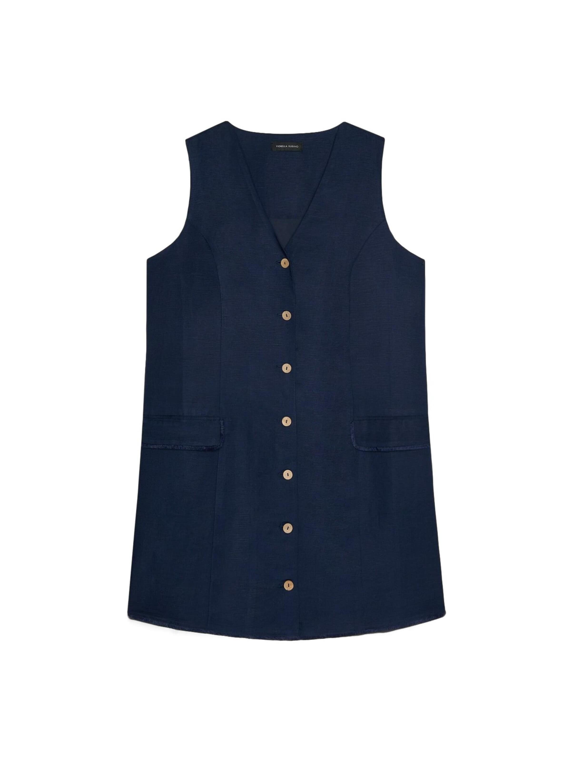 Fiorella Rubino Blusenkleid‌‌‌ in Blau: Vorderseite