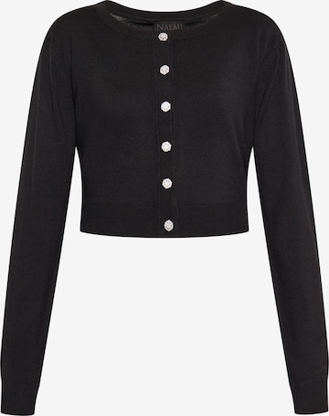 NAEMI Вязаная кофта в Черный: спереди