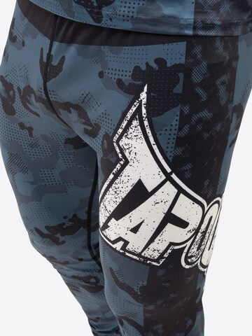 Tapout Regular Toiminnalliset housut 'PATTON' värissä sininen