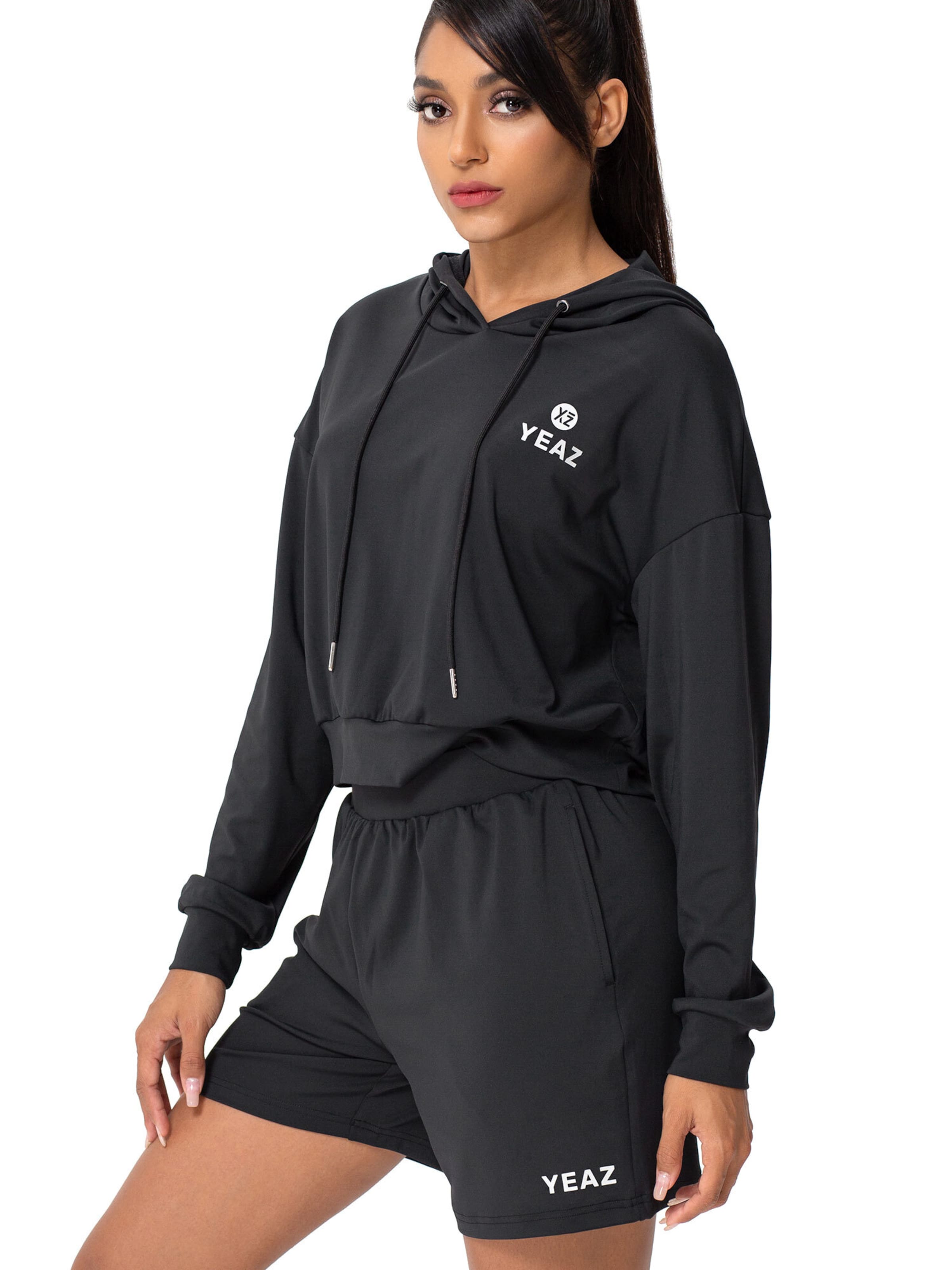 YEAZ Спортивный свитшот 'Mood' в Черный