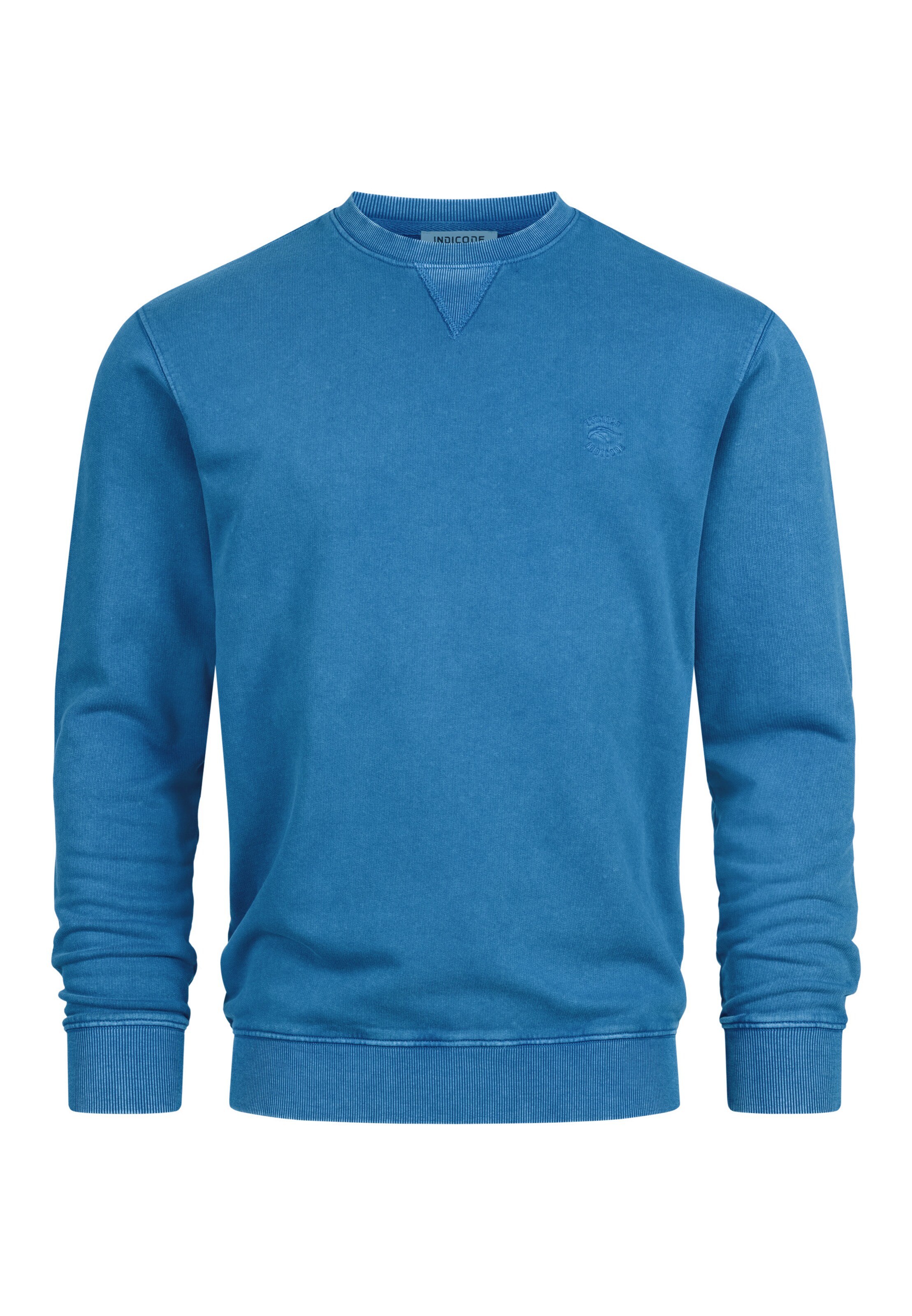 INDICODE JEANS Sports sweatshirt ' INElimah ' in Blue: front